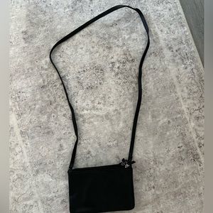 Black clutch purse